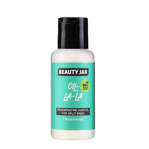 Купити Beauty Jar Oil La-La Regenerating Hair Oil For Split Ends Відновлювальна олія для посічених кінчиків волосся з міксом з 7 рослинних олій в Україні