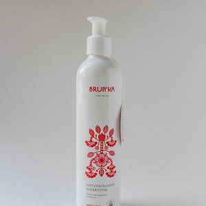 Купить BRUN'KA натуральний шампунь Шипшина та калина проти випадіння волосся 300мл в Украине