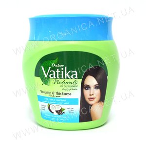 Купить Маска для волосся з кокосом Dabur Vatika Hammam Zaith в Украине