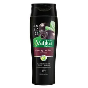 Купить Dabur Vatika Spanish Olive Strengthening Shampoo Шампунь з олією маслин для тьмяного і слабкого волосся в Украине