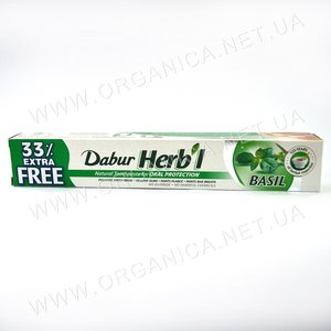 Купить Зубная паста "Базилик" Dabur Herb'l Basil в Украине