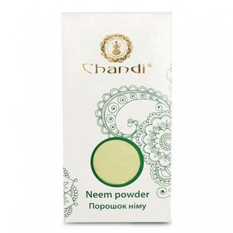 Купить Порошок німа для волосся і тіла Chandi Neem Powder в Украине