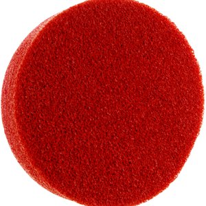 Купити ZAUBER Спонж для макіяжу косметичний, червоний круглий, S-070 в Україні