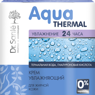 Купить Dr.Sante Aqua Thermal. Крем зволожуючий для жирної шкіри 50 мл в Украине