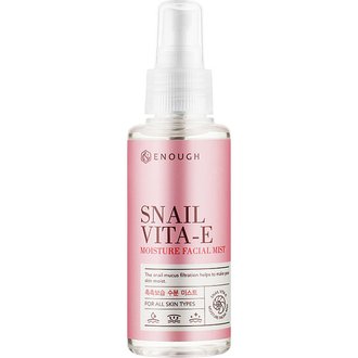 Купить Enough Snail Vita-E Moisture Facial Mist Зволожуючий міст для чутливої ​​шкіри з муцином равлика в Украине