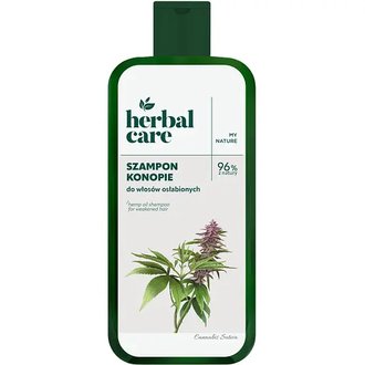 Купить HERBAL CARE Шампунь для  ослабленого волосся Конопляна олія, 330мл в Украине