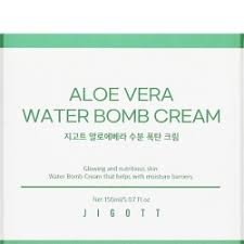 Купить JIGOTT ALOE VERA WATER BOMB ЗВОЛОЖУЮЧИЙ КРЕМ ДЛЯ ОБЛИЧЧЯ АЛОЕ, 150мл в Украине