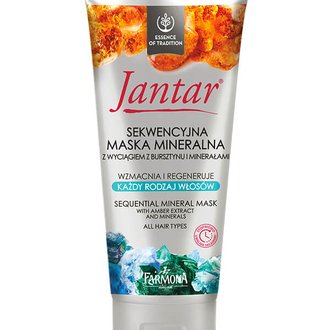 Купить Маска для волосся Jantar Sequential Mineral Hair Mask with Amber Extract and Minerals в Украине