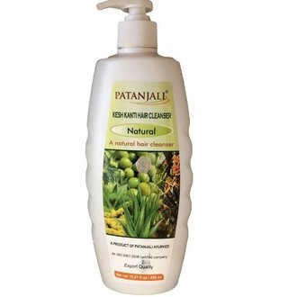 Купить Patanjali Kesh Kanti Natural Hair Cleanser Шампунь Кеш Канті Натуральний 450мл в Украине