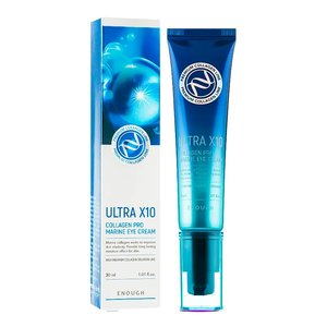 Купить Enough Premium Ultra X10 Collagen Pro Marine Eye Cream Омолоджувальний крем для повік з колагеном в Украине