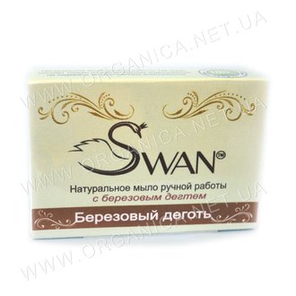 Купить Натуральне мило" березовий дьоготь " Swan в Украине