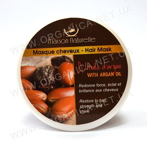 Купить Maison Naturelle Маска для волосся з додаванням арганової олії в Украине