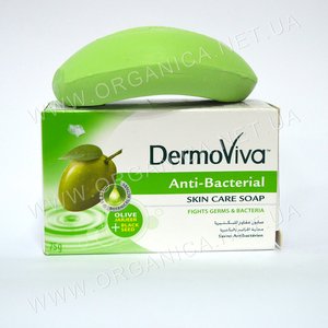Купить Мило антибактеріальне Dabur DermoViva Anti Bacterial Skin Soap в Украине