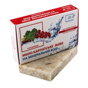 Купить Мило Натуральне "на мінеральній воді" КАЛИНА 50г в Украине