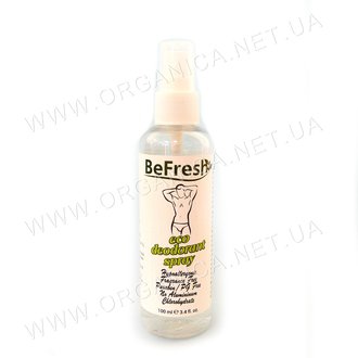Купить Чоловічий дезодорант-спрей без запаху для тіла BeFresh BeFresh Organic Deodorant Spray в Украине