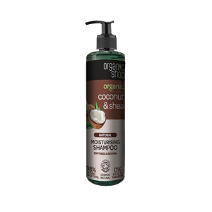 Купить ORGANIC SHOP Шампунь для волосся зволоження Coconut & Shea 280мл в Украине