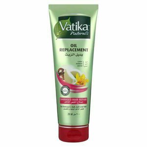 Купить Dabur Vatika Oil Replacement Damaged Hair Repair Крем незмивний для відновлення пошкодженого волосся в Украине