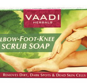 Купить Vaadi Herbals Scrub Soap Скраб-мило з мигдалем і волоським горіхом в Украине