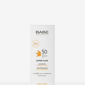 Купить Babe Laboratorios Cонцезахисний супер флюїд SPF 50 для всіх типів шкіри в Украине