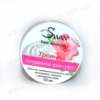 Купить Натуральний крем-суфле з ароматом "Троянда". в Украине