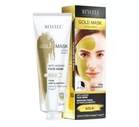 Купить Revuele Gold Face Mask Lifting Effect Anti-Age Маска для обличчя,Ліфтинг ефект в Украине
