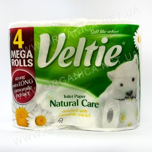 Купить Туалетний папір "натуральний догляд" Veltie Natural Care в Украине