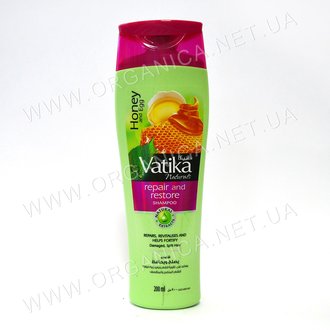 Купить Зволожуючий шампунь для волосся Dabur Vatika Naturals Nourish and Protect Shampoo в Украине
