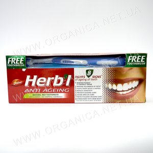Купить Зубная паста Dabur Herb'l антивозрастная в Украине
