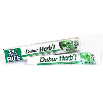Купить Зубна паста "Базилік" Dabur Herb'l Basil в Украине