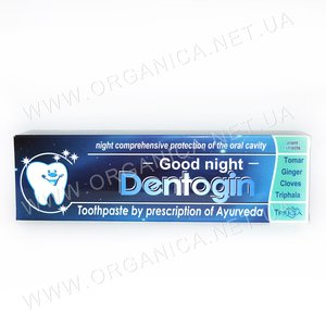 Купить Аюрведическая, профилактическая зубная паста «Доброй ночи» с имбирем в Украине